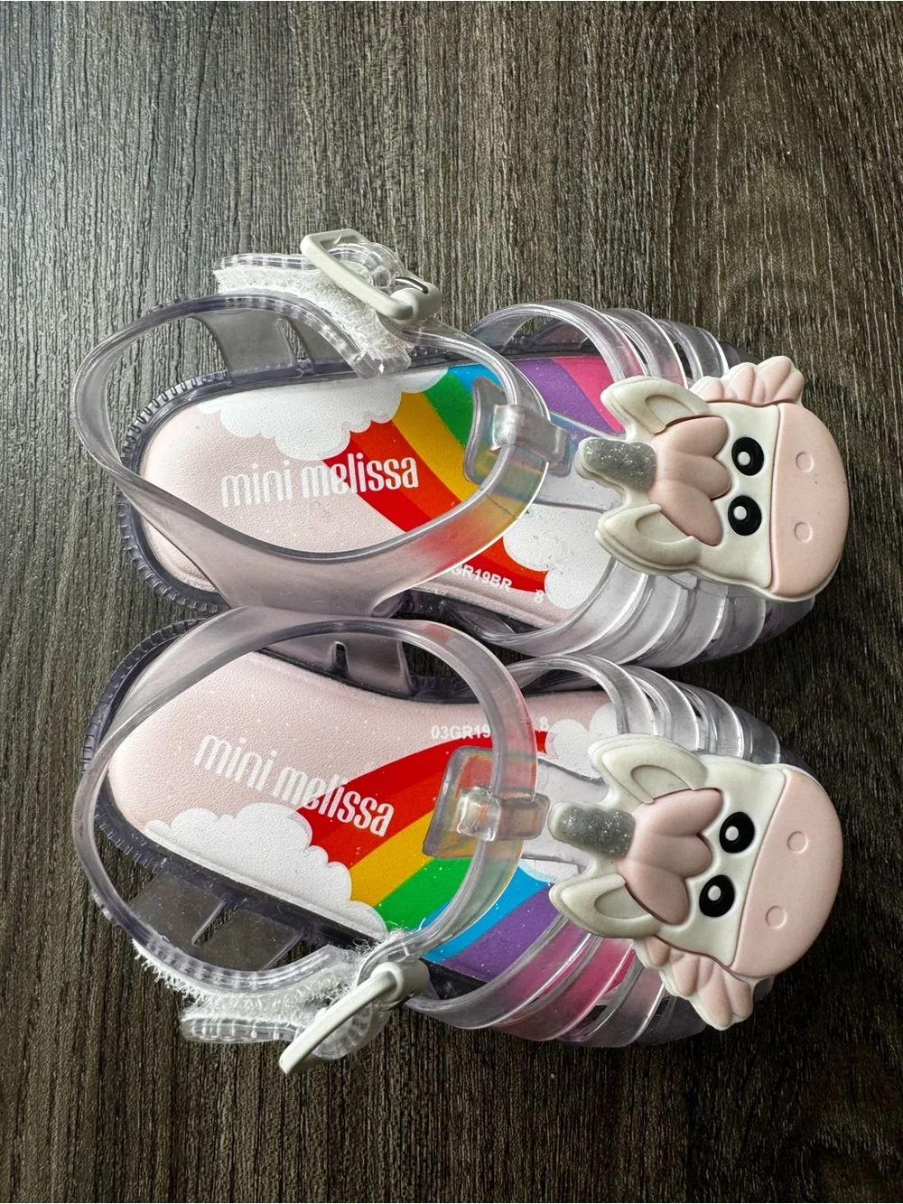 Mini Melissa clear jelly